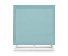 Blindecor Ara Store Enrouleur Translucide Uni, Bleu Ciel, 140X175 cm