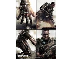 Empire merchandising 671035 call of duty-grid, advanced warfare shooter games poster 61 x 91.5 cm