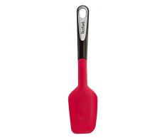 Tefal K2064614 Ingenio Tefal Maryse Spatule en Silicone ustensile de cuisine noir et rouge rÃ©sistant sans bisphÃ©nol A avec insert silicone