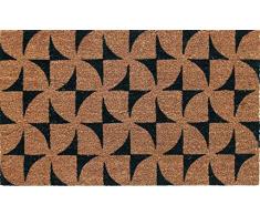 Coco&Coir® Paillasson en fibre de coco | 100 % Fibre de Coco Naturelle avec endos en PVC | Tapis Coco Premium | Paillasson très Absorbant | Tapis dEntrée, Exterieur et Intérieur