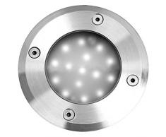 Eco Light Spot de Sol LED IP67 7005 un Berlin 15 LED Rond 11 cm Diamètre Lot de 15 LED