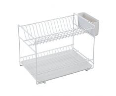 Sauvic 89000 ESCURREPLATOS PEQUEÃO PLASTIFICADO Blanco Ãgouttoir Ã Vaisselle plastifiÃ© Blanc-Petit