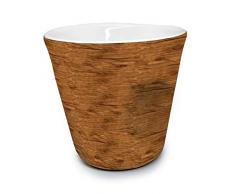 Vin Bouquet FIH 417 Tasse à Expresso Porcelaine 100 ml Bois