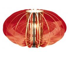 Naeve Leuchten 322921 Lampe de table, Résine Acrylique, E27, Klar/Transparent