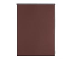 Lichtblick Store Thermique occultant avec Supports Klemmfix Auto-serrants sans perçage, Tissu Polyester, Marron, 80 cm x 220 cm (B x L)