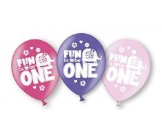 amscan Wild at One Fille 1er Anniversaire de Ballons en Latex