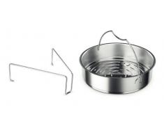 Fissler Vitavit / Insert Ã Vapeur (Ã 18 Cm) En Acier Inoxydable, Pour Autocuiseurs de La SÃ©rie Vitavit, PerforÃ©, Y Compris TrÃ©pied