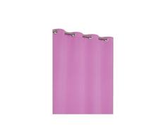 Rideaudiscount Rideau Occultant Uni 135x240 cm Rose Fushia