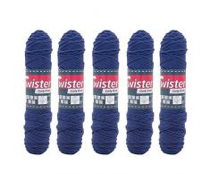 TWISTER 4020885395479 Manique Fil Coton, Coton, Marine, 85 m