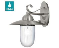 Eglo 83588Â Lanterne, verre, E27, argent