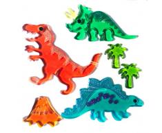 Outlook Design V2TSS02U00 GOOGLIN Fish, Stickers Décoratif Autocollant, Gel Gems, Multicolore, 20 x 20 cm