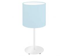 EGLO 97389 Lampe de table Acier, E27, 60 W, Weiss