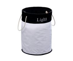 Premier Housewares Panier Ã linge Blanc