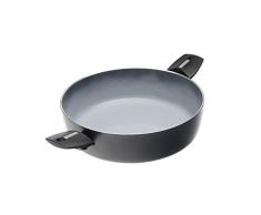 Moneta – Azul Finegres Casserole 2 Poignées en aluminium, Gris 28 cm Gris