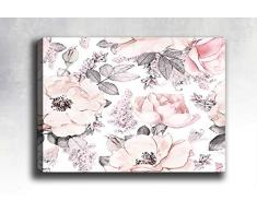 Bonamaison Peinture sur toile, multicolore, 50 x 70 cm - Conçu et fabriqué en Turquie