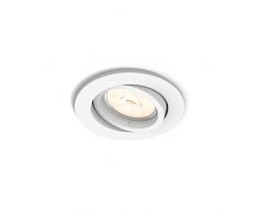 Philips Enneper Spot à encastrer, culot GU10 Blanc