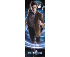 1art1 53026 Poster de Porte Doctor Who Matt Smith Le Docteur 158 x 53 cm