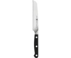 ZWILLING 38400-131-0 Couteau Universel Pro 13cm Argent, Lame en Acier Inoxydable 18/10, Manche à Rivets en synthétique Noir, 13 x 5 x 5 cm