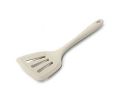 Zeal Spatule de Cuisson Ã Fentes - en Silicone - AntidÃ©rapante - pour Les tranches de Poisson - 12/30Â cm, Silicone, crÃ¨me, 29.90 x 10.00 x 2.80 cm