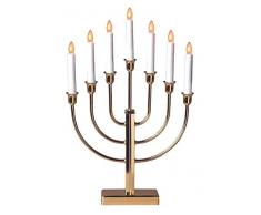 Star 109-00 Kristina Chandelier 7 Lumières Or 47 x 30 cm