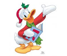 Star découpes Fun Carton 1 Dimensionnelle Vie Taille Disney Donald Duck Quacker 82 x 73 cm. Décoration de Noël idéal pour pour enfants Festive écrans, Grottos & shop Windows, Multi Couleur, étoile Mini