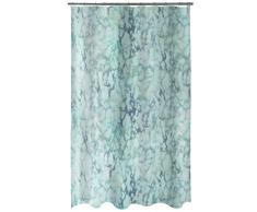 Spirella 10.18495 Textil-Duschvorhang Marble Grey, 180X200 cm Rideau de Douche, Polyester, Gris, 180 x 200 cm