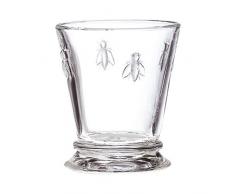 La Rochère, 612101 Côté Table Abeilles Gobelet Verre Transparent Lot de 6 - 27 cl
