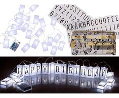 OOTB 260114 Guirlande lumineuse, Plastique, Blanc