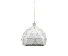 Eglo Roccca Suspension en acier Blanc 60 W