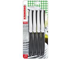 Kaimano KDN041512N Set de 12 Couteau de Table, Acier Inoxydable, Noir, 28 x 10 x 2 cm