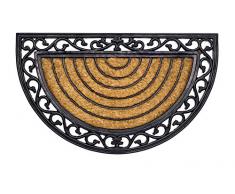 HMT 369077 Impala Brush Demi-Lune Paillasson Coco Sable 45 x 75 cm