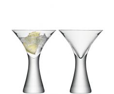 LSA International 300 ML Moya Verre à Cocktail, Transparent (Lot de 2)