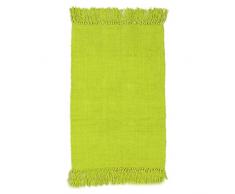 Thedecofactory 508122 Tapis Vert 50X80 Coton Simply, 80 x 50 x 1,5 cm