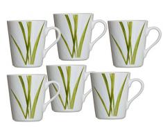 Ritzenhoff & Breker 596366 Vaisselle, Porcelaine, Vert, 8 x 8 x 10 cm