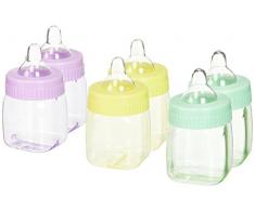 Biberons Multicolores à remplir de dragées