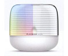 MiPow Bougie LED avec commande de lapplication, plastique, 0,04Â W, transparent, 9,2Â x 9,2Â x 8.9Â cm