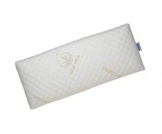 Todocama Oreiller viscoÃ©lastique en Flocons 67 cm Blanc