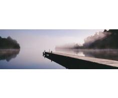 Empire Merchandising Poster rectangulaire Motif jetée de lac avec Accessoires