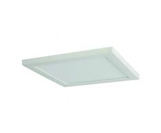 sulion UltraFlat Plafonnier LED bain, 15Â W, Blanc