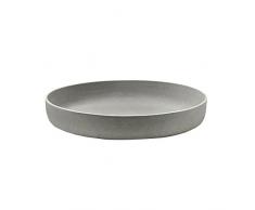 Blomus 65446 Moon Bol de décoration Polystone Gris 50 x 50 x 8,5 cm