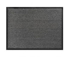 F & S Scala Paillasson dentrÃ©e de haute qualitÃ© robuste et lavable pour lusage intÃ©rieur et extÃ©rieur 60 x 80 cm couleur anthracite. FabriquÃ© en Europe.