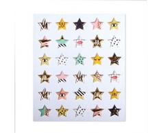 Rayher 50042000 Puffy Sticker Etoiles