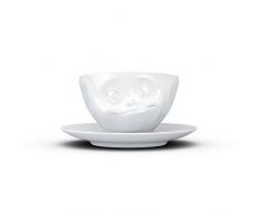 Fiftyeight T014601 Tasse à café en Porcelaine Blanc 13 x 13 x 7,3 cm