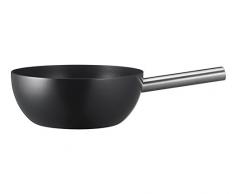Spring 2896600624 Caquelon à fondue en aluminium compatible induction Noir 23 cm