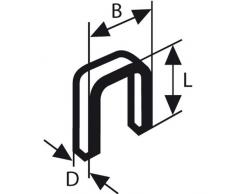 Bosch 2 609 200 227 Agrafe Type 55 6 x 1,08 x 23 mm