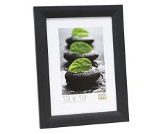 Deknudt Frames S53GF9 Cadre Photo Bois Noir 30 x 30 cm