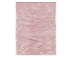 TOM TAILOR 0237798/841/099/778Â angorina Couverture 150Â x 200Â cm, en Polaire de Microfibre, Rose, 38Â x 27Â x 3,5Â cm