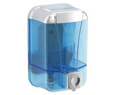 Gedy Cod Distributeur de Savon, rÃ©sines thermoplastiques, Chrome, 9,5 x 10,4 x 16,3