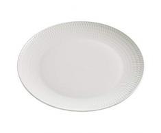 Maxwell & Williams Basics diamants Assiette, Blanc, 27 cm, 1 unité