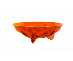 Guzzini 28131445 Bol Ã Snacks Orange Transparent 5 x 14 cm